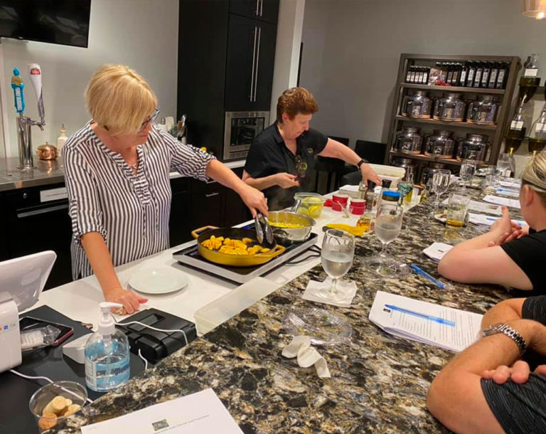 Cooking Class Sizzling Skewers Oil And Vinegar